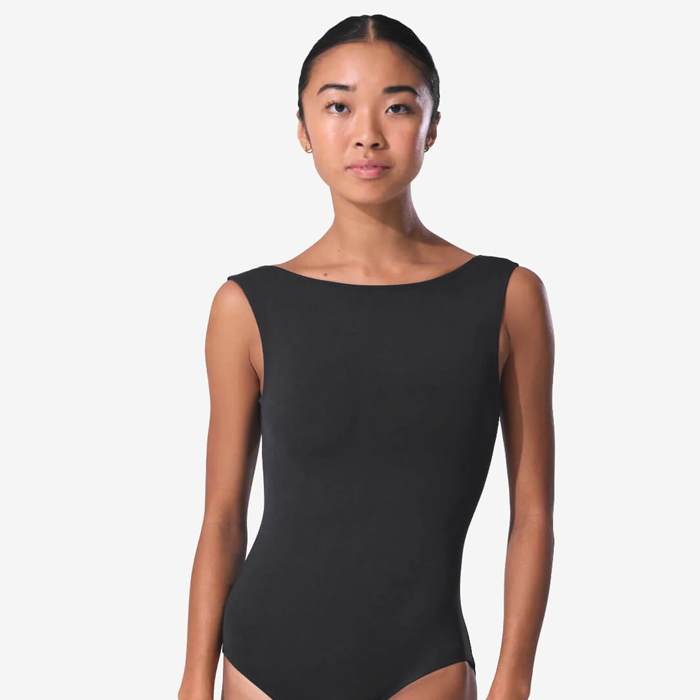 Capezio EL105W 보트넥 레오타드 1